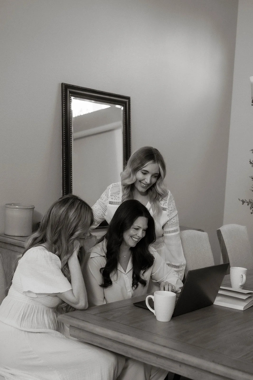 Women trading together in a supportive community environment